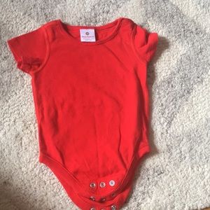 Red Hanna Andersson onesie